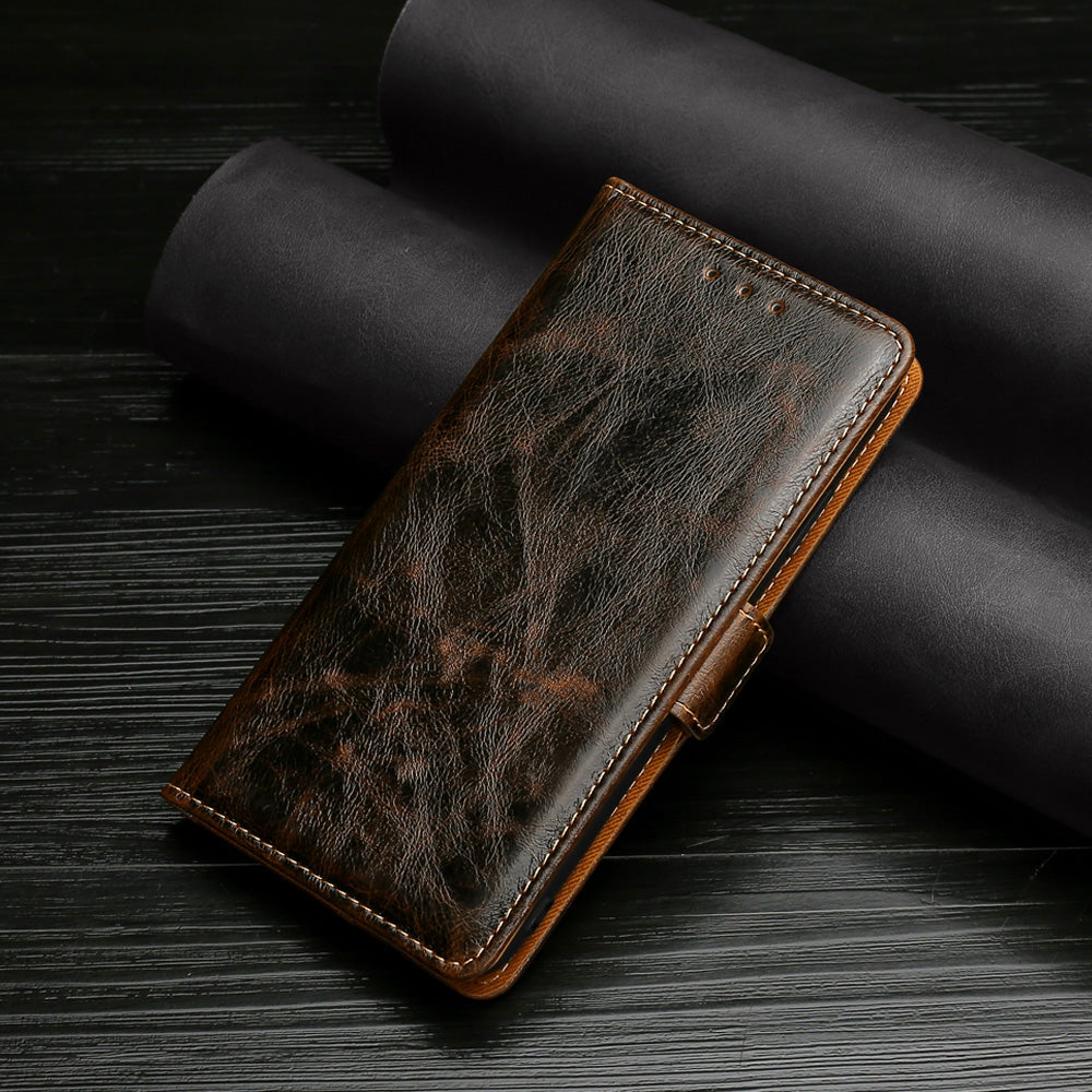 TPU + PU Leather Stand Cell Phone Case for Samsung Galaxy S20 FE/S20 Fan Edition/S20 FE 5G/S20 Fan Edition 5G - Brown TPU + PU Leather Stand Cell Phone Case for Samsung Galaxy S20 FE/S20 Fan Edition/S20 FE 5G/S20 Fan Edition 5G - Brown